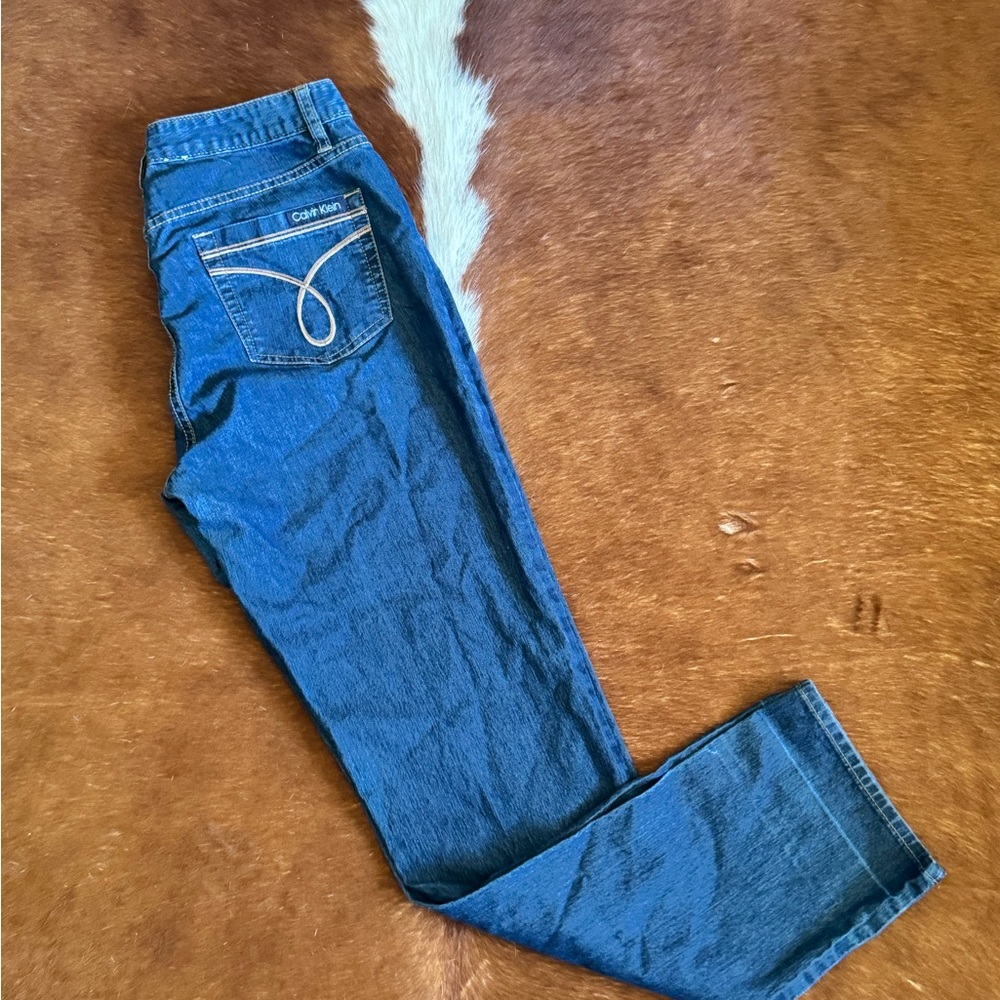 CALVIN KLEIN | Women's Skinny Blue Jeans